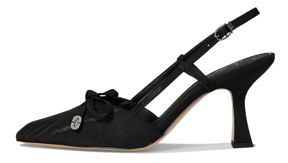 Monica Slingback Pump-Black,Bow Detail,Circus NY,formal,Heel,Pointed Toe,Slingback,Women-[option4]-[option5]-[option6]-Bella Bliss Boutique in Texas
