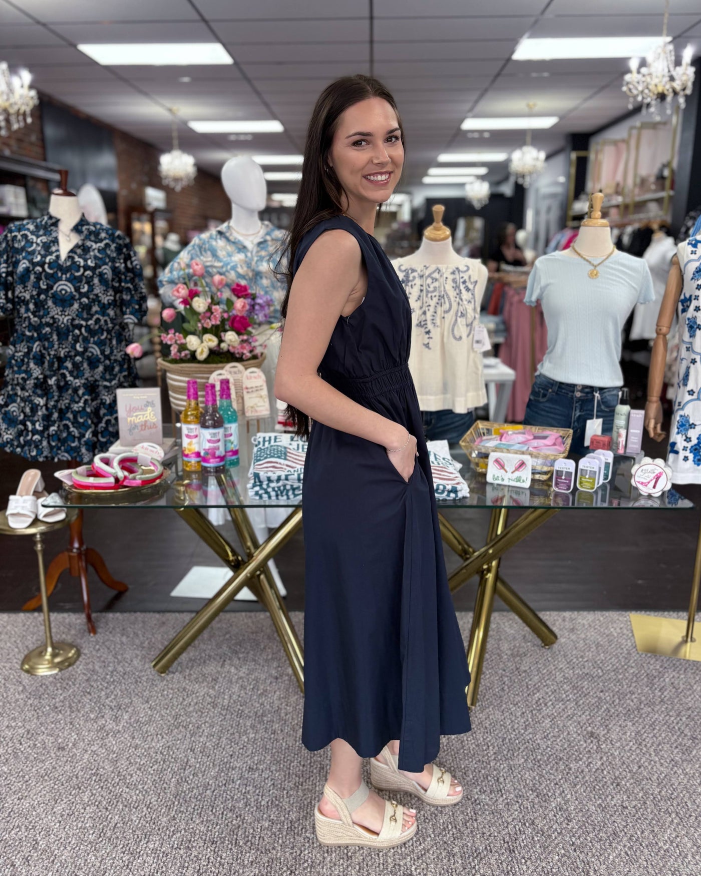 dresses nic and zoe NIC+ZOE Pressed Flowers Chloe Dress L