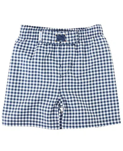 Navy Gingham Swim Trunks - 3T-Children & Tweens,children's,clothing,Infant to 6,Navy Gingham,Sale,Swim Trunks,Swimsuit,Swimwear-[option4]-[option5]-[option6]-Bella Bliss Boutique in Texas