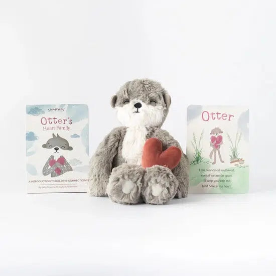 Otter Kin - Family Bonding Lesson Book-Bedtime Stories, Books, Children & Tweens, children's, Education, Educational Books, Family Bonding, Infant to 6, Otter, Sale, Stuffed animal, Toys-[option4]-[option5]-[option6]-Bella Bliss Boutique in Texas