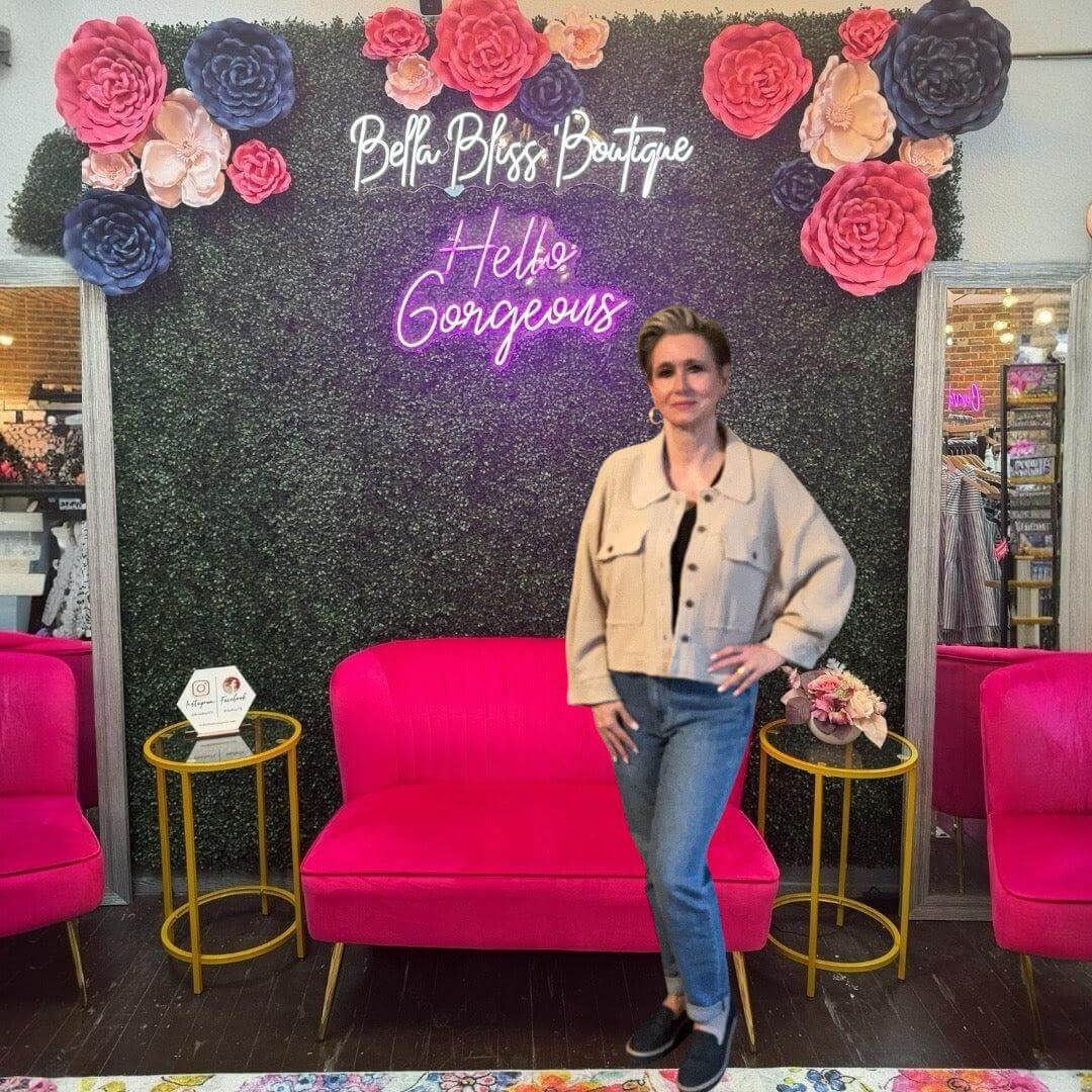 Oversized Thermal Jacket-button down,buttondown,clothing,Coats & Jackets,Collared,jacket,Jackets,Outerwear,Oversized,Rose Latte,Sale,Thermal,Women,women's-[option4]-[option5]-[option6]-Bella Bliss Boutique in Texas