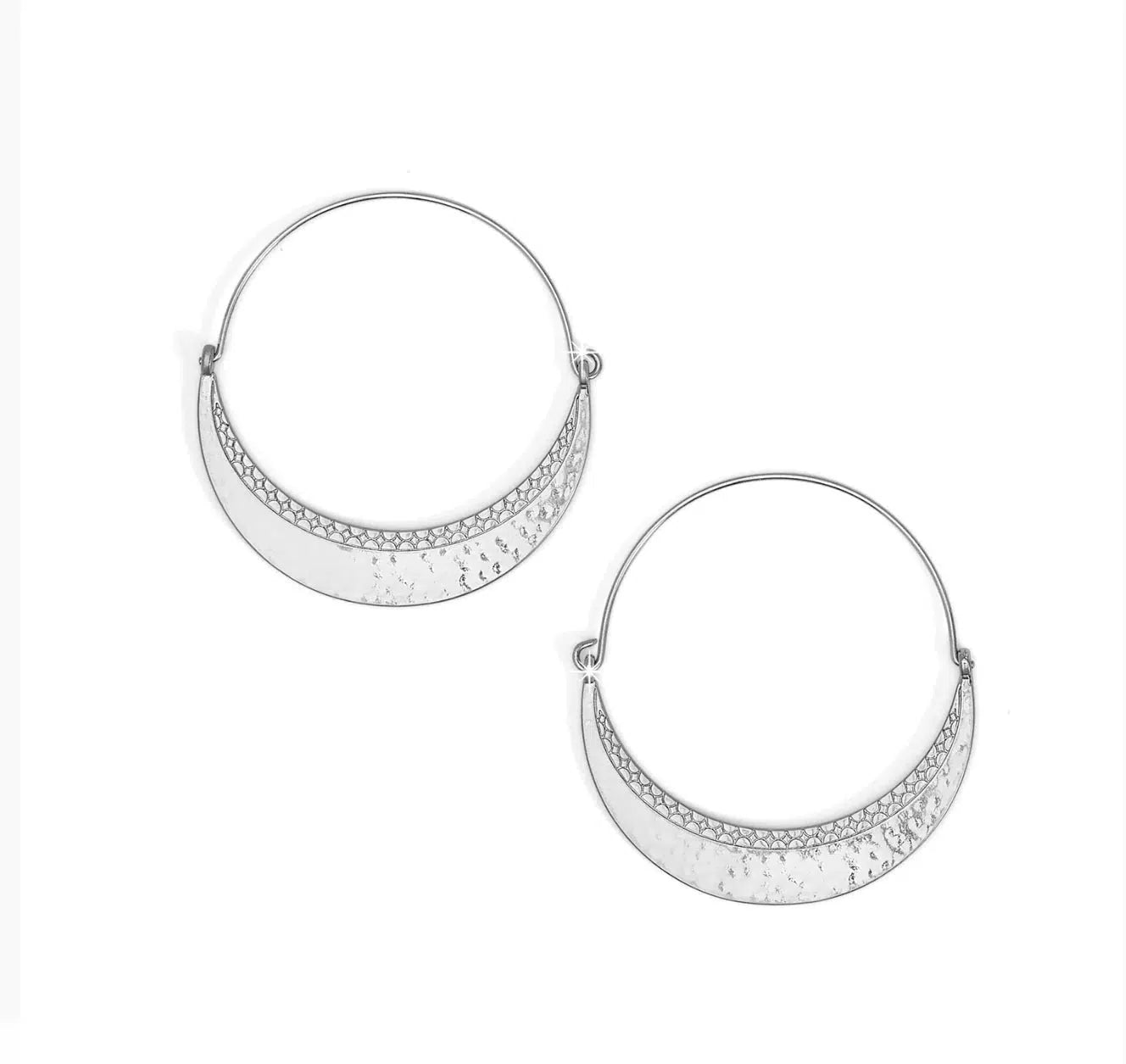 Palm Canyon Large Hoop Earrings-Brighton,Earring,Earrings,hammered,Hoop Earrings,Jewelry,Palm Canyon-[option4]-[option5]-[option6]-Bella Bliss Boutique in Texas