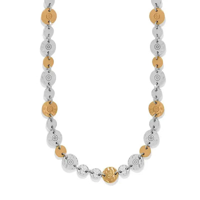 Palm Canyon Two Tone Necklace-adjustable,Brighton,Jewelry,Lobster Claw,necklace,Two Tone,Women-[option4]-[option5]-[option6]-Bella Bliss Boutique in Texas
