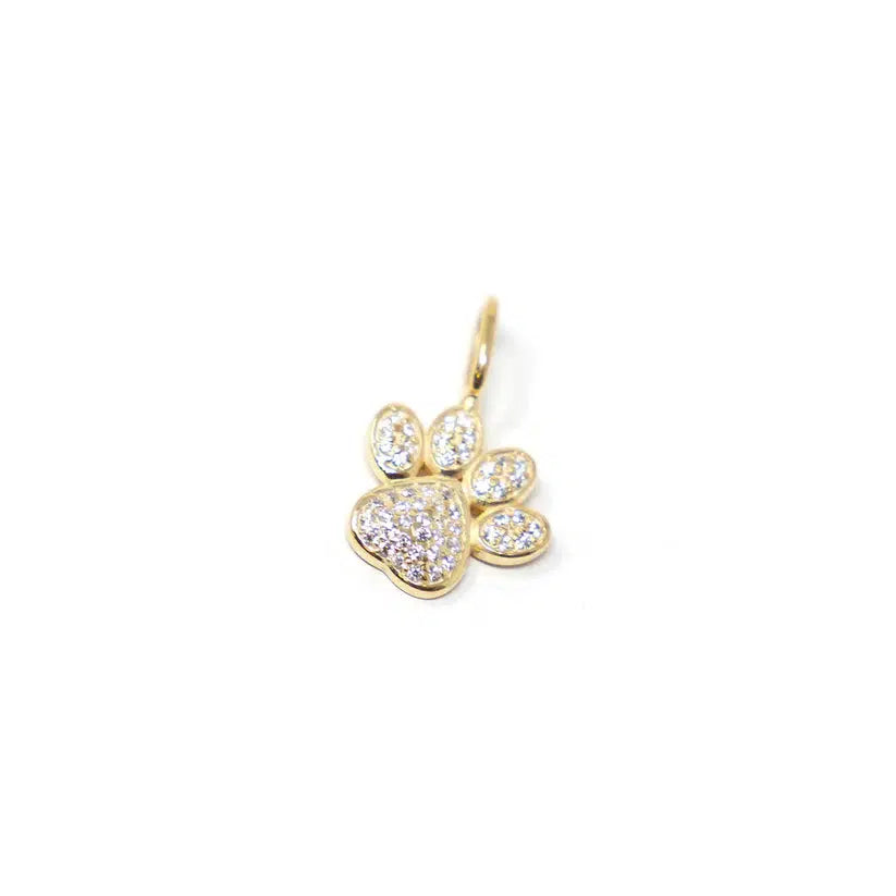 Paw Print Charm-Charm,Charm Bar,Charms,Jewelry,Paw Print-[option4]-[option5]-[option6]-Bella Bliss Boutique in Texas
