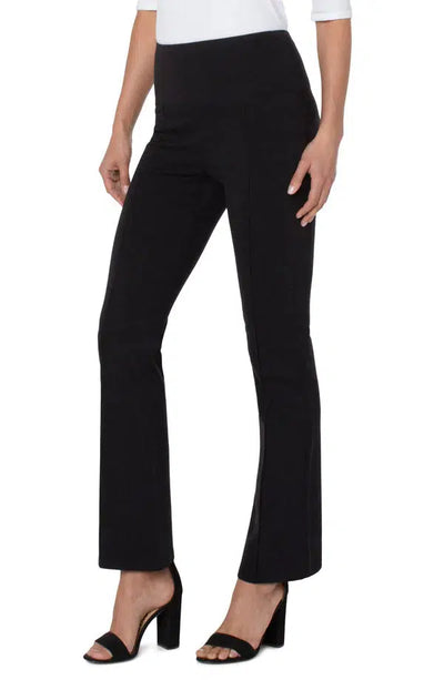 Pearl Full Length Flare-Black, Bottoms, Clothing, flare, Pants, Pintucks, women, Women's, women's pants-XS-[option4]-[option5]-[option6]-Bella Bliss Boutique in Texas