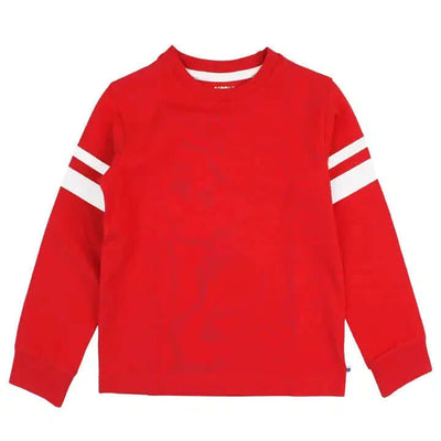 Red Racing Stripe Top-Children & Tweens, children's, clothing, Infant to 6, Long Sleeve, Racing Stripe, Red, Top, Tops-2T-[option4]-[option5]-[option6]-Bella Bliss Boutique in Texas