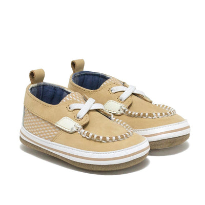 Robeez Skipper First Kicks-children's,Childrens/Tween,Infant to 6,navy,Shoes,Skipper,Tan-[option4]-[option5]-[option6]-Bella Bliss Boutique in Texas