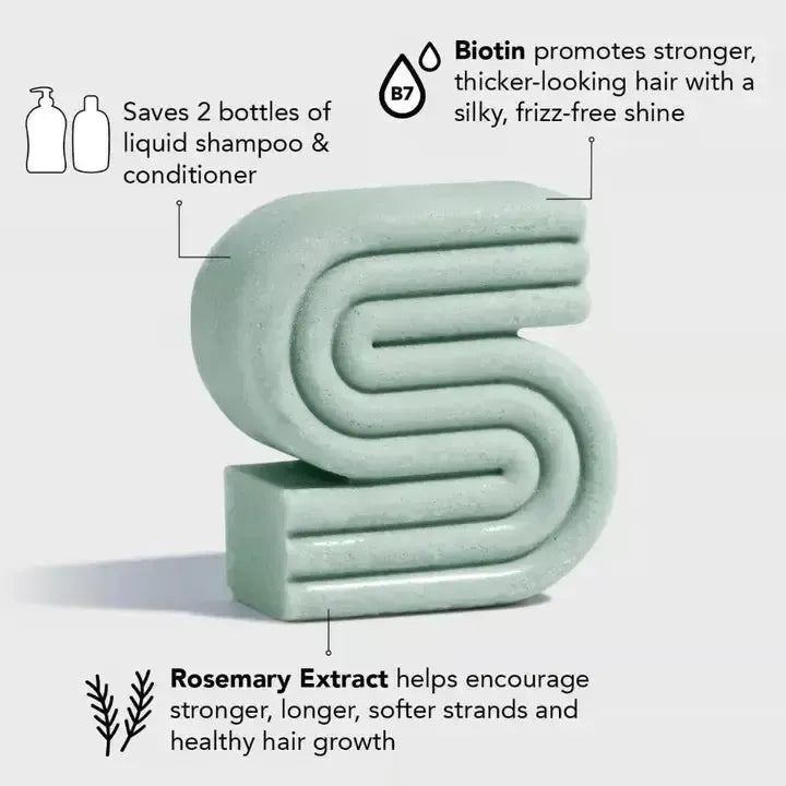 Rosemary & Biotin Volumizing Solid Shampoo-BIOTIN,gift,Gifts,Gifts for Her,Gifts for Him,Rosemary,Rosemary & Biotin,Shampoo,Solid Shampoo,Volumizing,Volumizing Solid Shampoo,women's-[option4]-[option5]-[option6]-Bella Bliss Boutique in Texas