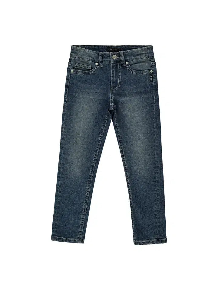 Sasha Girls Skinny Fit Jeans-Bottoms,Children & Tweens,children's,Childrens/Tween,clothing,Dark Wash,denim,Infant to 6,Jeans,Medium Wash,Skinny Jeans,Tween 7-14,Tweens 7-14-[option4]-[option5]-[option6]-Bella Bliss Boutique in Texas