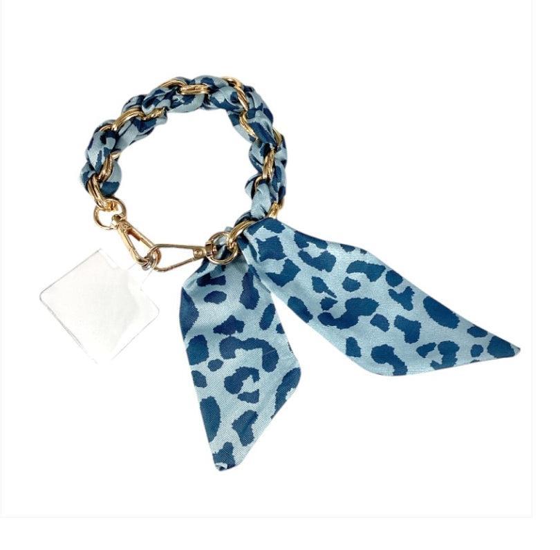 Scarf Chain Strap-Accessories,Bag Accessories,Black,Blue,Cell Phone Accessories,Fuchsia,Fuchsia Multi,Handbag Accessories,Keychain,Keychains,Keychains & Coinpurses,leopard,navy blue,Pink,Purses & Wallets,Red,White,womens,Yellow-Blue-[option4]-[option5]-[option6]-Bella Bliss Boutique in Texas
