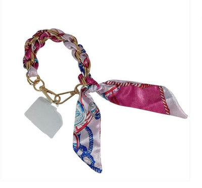 Scarf Chain Strap-Accessories,Bag Accessories,Black,Blue,Cell Phone Accessories,Fuchsia,Fuchsia Multi,Handbag Accessories,Keychain,Keychains,Keychains & Coinpurses,leopard,navy blue,Pink,Purses & Wallets,Red,White,womens,Yellow-Fuchsia-[option4]-[option5]-[option6]-Bella Bliss Boutique in Texas