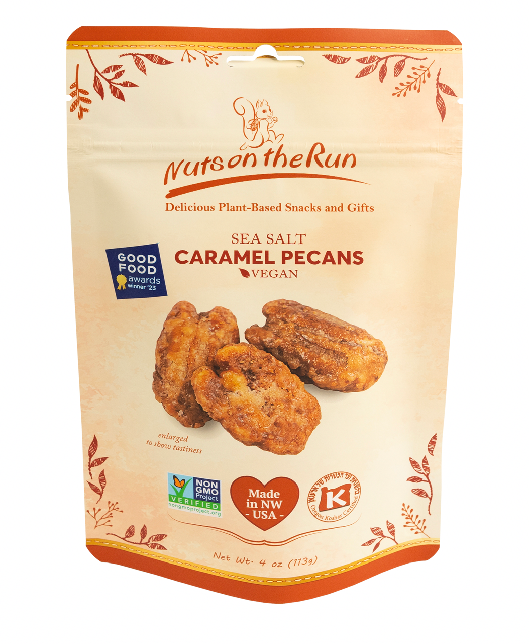 Sea Salt Caramel Pecans-gift,Gifts,Gifts for Her,Gifts for Him,Nuts,organic,Snacks,Stocking Stuffer,Teacher Gifts-[option4]-[option5]-[option6]-Bella Bliss Boutique in Texas