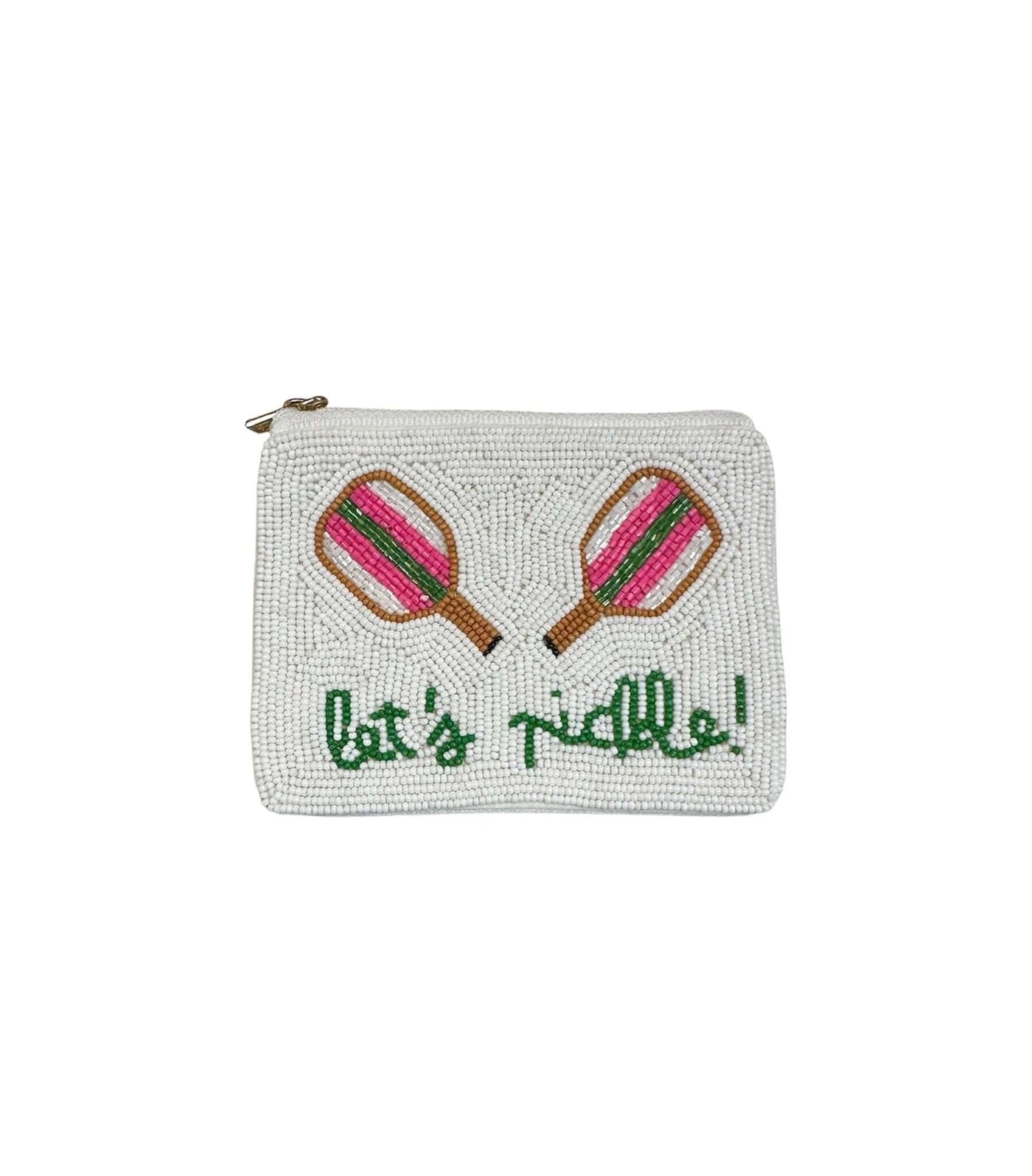 Seed Bead Coin Purse-Accessories,Beaded,Candy Corn,Coin Purse,Gifts for Her,Gingerbread Man,Handbags,Keychains,Let's Pickle,Mama,Navy Stars,Pickle Ball,Pumpkin Skeletons,Purses & Wallets,Seed Bead,Stocking Stuffer,Trick or Treat,Vacay Fund,women's-Let's Pickle-[option4]-[option5]-[option6]-Bella Bliss Boutique in Texas