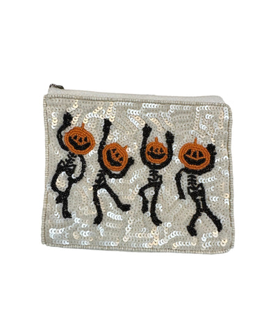 Seed Bead Coin Purse-Accessories,Beaded,Candy Corn,Coin Purse,Gifts for Her,Gingerbread Man,Handbags,Keychains,Let's Pickle,Mama,Navy Stars,Pickle Ball,Pumpkin Skeletons,Purses & Wallets,Seed Bead,Stocking Stuffer,Trick or Treat,Vacay Fund,women's-[option4]-[option5]-[option6]-Bella Bliss Boutique in Texas