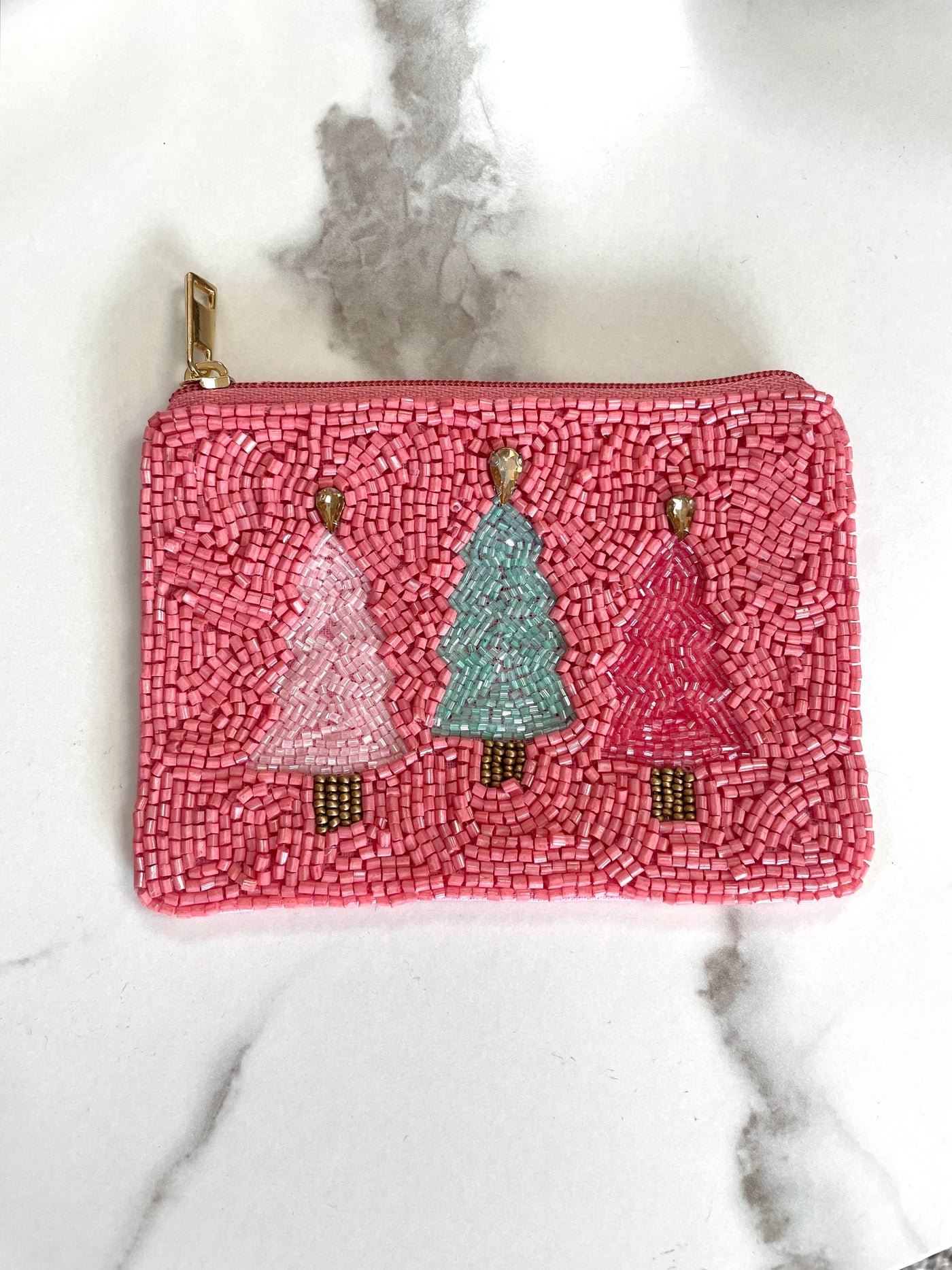Seed Bead Coin Purse-Accessories,Beaded,Candy Corn,Coin Purse,Gifts for Her,Gingerbread Man,Handbags,Keychains,Let's Pickle,Mama,Navy Stars,Pickle Ball,Pumpkin Skeletons,Purses & Wallets,Seed Bead,Stocking Stuffer,Trick or Treat,Vacay Fund,women's-[option4]-[option5]-[option6]-Bella Bliss Boutique in Texas