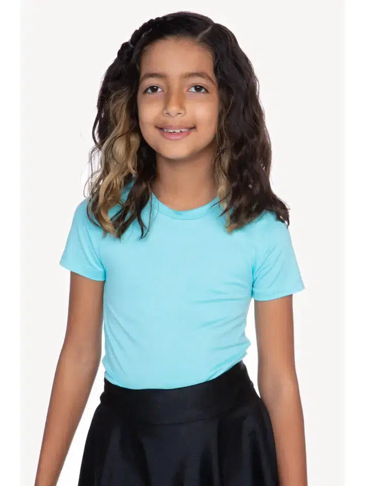 Simply Soft Fitted Tee-Children & Tweens,clothing,Fitted,Fitted Tee,Lilac Bloom,Neon Fruit Punch,Sale,Short Sleeve,Top,Tops,Tropical Aqua,Tween 7-14,Tweens 7-14-[option4]-[option5]-[option6]-Bella Bliss Boutique in Texas