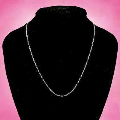 Skinny Cable Chain Necklace-16" Chain,20" Chain,Cable Chain,Jewelry,necklace,necklaces-[option4]-[option5]-[option6]-Bella Bliss Boutique in Texas