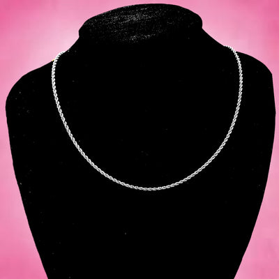 Skinny Rope Chain Necklace-16" Chain,20" Chain,Jewelry,necklace,necklaces,Skinny Rope-[option4]-[option5]-[option6]-Bella Bliss Boutique in Texas