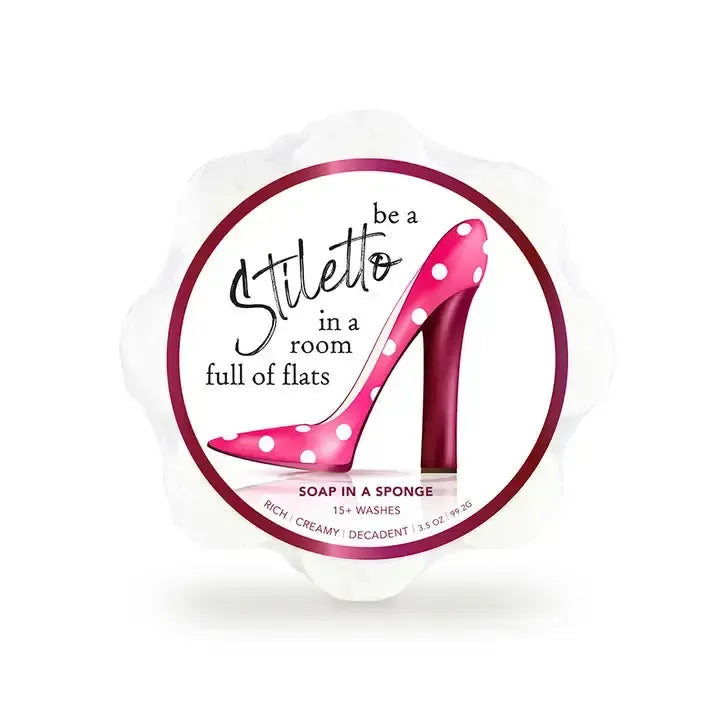 Soap in a Flower Sponge-Aloe Vera Infused,Exfiliating,Flower,Flower Sponge,gift,Gifts,Gifts for Her,Hydrating,Hypo-Allergenic Sponge,Invigorating Botanicals,misc,Miscellaneous,Moisturizing,Soap in a Sponge,women's,You Are Loved,You Got The Look-Stiletto in a Room Full of Flats-[option4]-[option5]-[option6]-Bella Bliss Boutique in Texas
