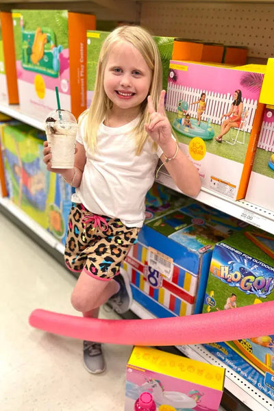 Splash of Color Leopard Drawstring Shorts-Animal Print,Bottoms,Children & Tweens,children's,clothing,Drawstring,Infant to 6,leopard,Leopard Print,Sale,shorts,Tie Waist,tween,Tween 7-14,Tweens 7-14-[option4]-[option5]-[option6]-Bella Bliss Boutique in Texas