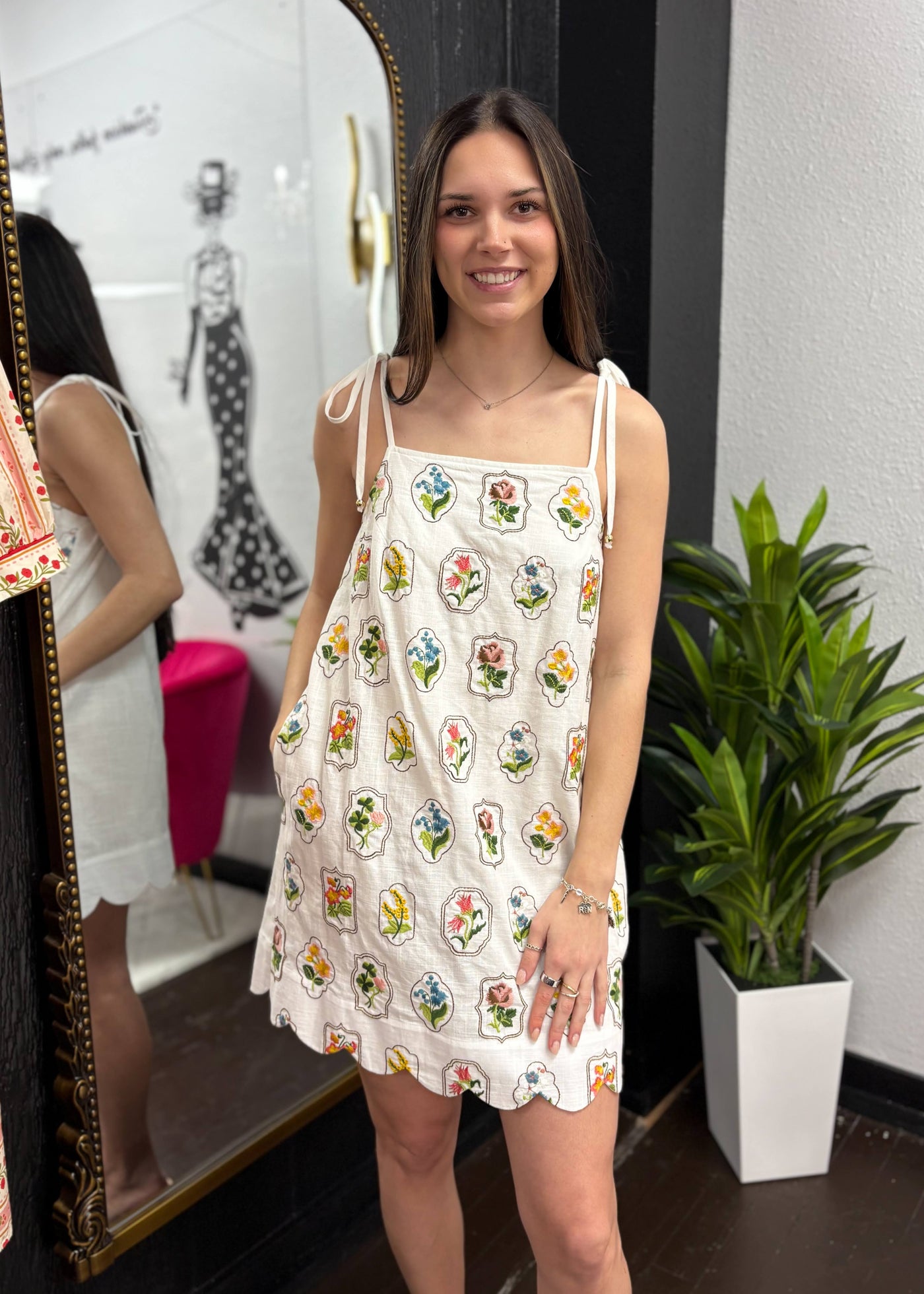 Spring Heirloom Mini Dress M Spring Heirloom Mini Dress M