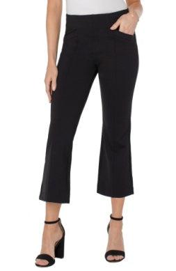 Stella Kick Flare Pants-Black, Bottoms, clothing, Crop Flare, Flare, Flared, Pants, Stella, Women, women's-0/25-[option4]-[option5]-[option6]-Bella Bliss Boutique in Texas