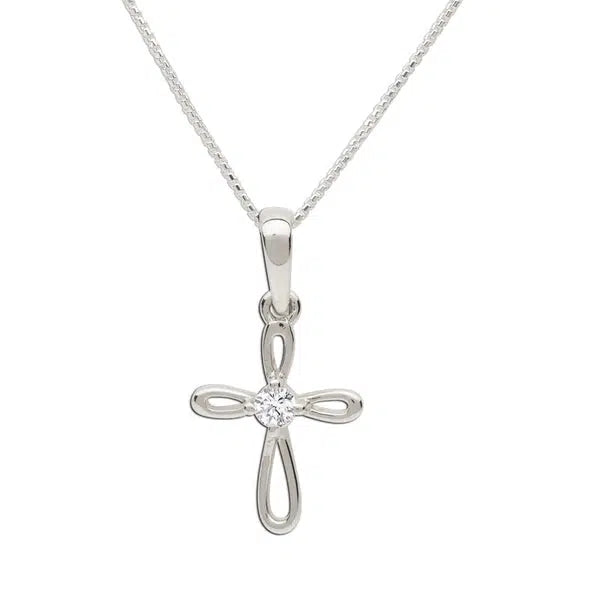 Sterling Silver Children's Necklace-Children & Tweens,children's,Gifts,Infant to 6,Jewelry,necklace,necklaces,Tweens 7-14-[option4]-[option5]-[option6]-Bella Bliss Boutique in Texas