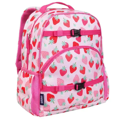 Strawberry Patch 18" Backpack-18" Backpack,Back to School,Backpack,Backpacks,Children & Tweens,children's,children's Accessories,ECO Backpack,Infant to 6,Sale,Strawberry,Strawberry Patch,Tween Accessories,Tweens 7-14-[option4]-[option5]-[option6]-Bella Bliss Boutique in Texas
