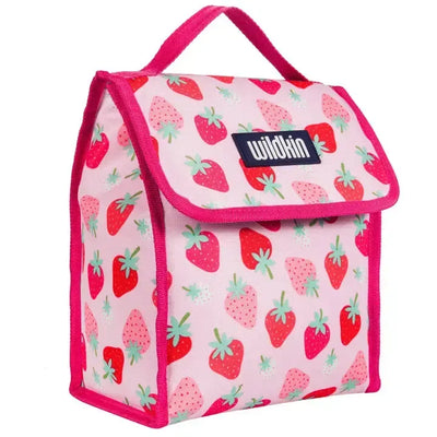 Strawberry Patch Lunch Bag-Back to School,Children & Tweens,children's,children's Accessories,Infant to 6,Lunch Bag,purses & bags,Sale,Strawberry,Strawberry Patch,Tween Accessories,Tweens 7-14-[option4]-[option5]-[option6]-Bella Bliss Boutique in Texas