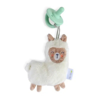 Sweetie Pal Plush & Pacifier-Baby Gifts, Fox, Gifts, llama, misc, Miscellaneous, Pacifiers, Plush, Sloth-Llama-[option4]-[option5]-[option6]-Bella Bliss Boutique in Texas