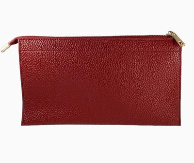 Textured Vegan Leather Clutch/Crossbody-Burgundy,Clutch Purse,Crossbody,Purse,purses & bags,Purses & Wallets,Textured,Vegan Leather,White,Women,womens-[option4]-[option5]-[option6]-Bella Bliss Boutique in Texas
