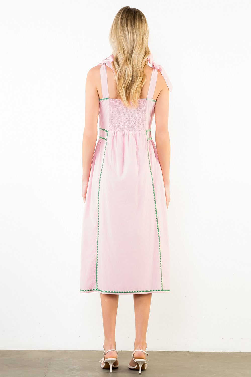 The Magnolia Tie Strap Midi XS The Magnolia Tie Strap Midi XS