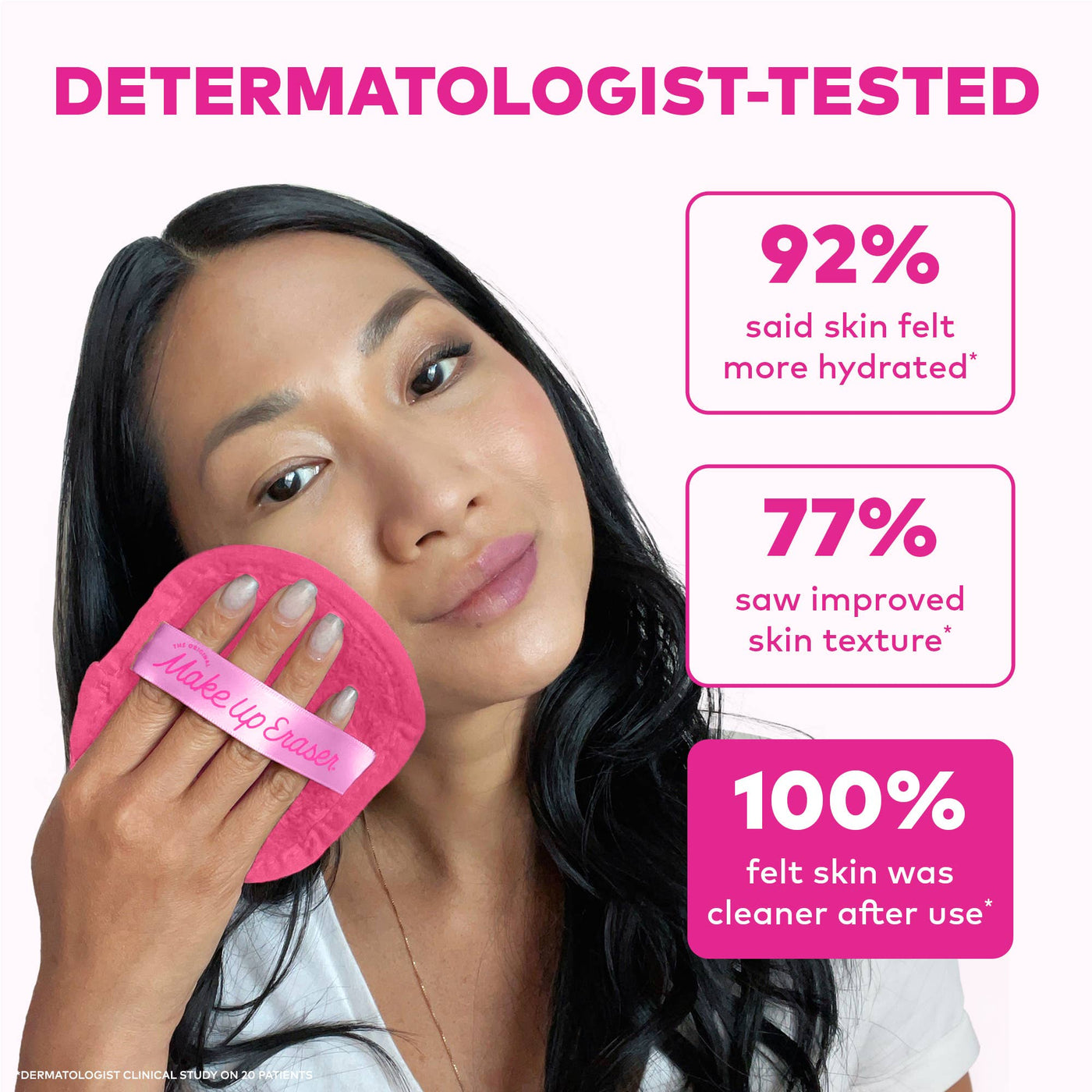 The Pink Daily MakeUp Eraser-Chidren & Tween,Chidrens/Tweens,Children & Tween,Children & Tweens,gift,Gifts,Gifts for Her,Hot Pink,MakeUp Eraser,Pink,Women,women's-[option4]-[option5]-[option6]-Bella Bliss Boutique in Texas