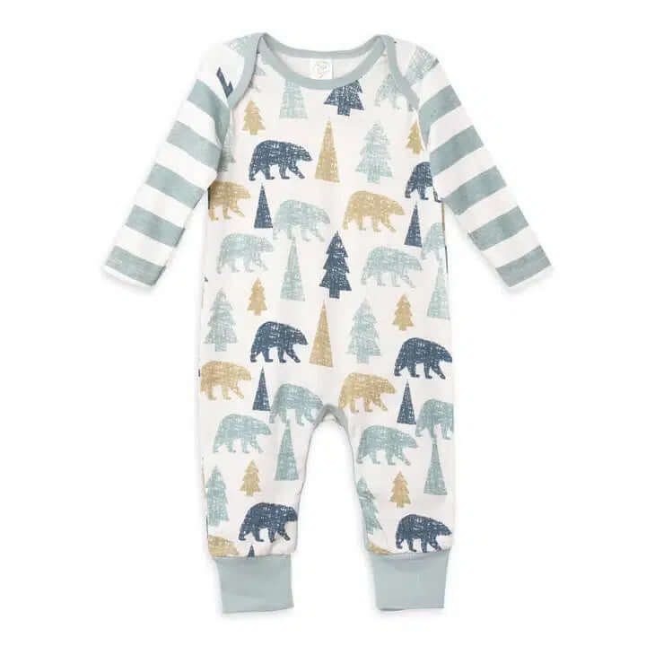 Timberland Cotton Romper-Children & Tweens,children's,clothing,Infant to 6,Jumpsuits & Rompers,Onsie,romper,Rompers,Sleeper,Timberland-[option4]-[option5]-[option6]-Bella Bliss Boutique in Texas