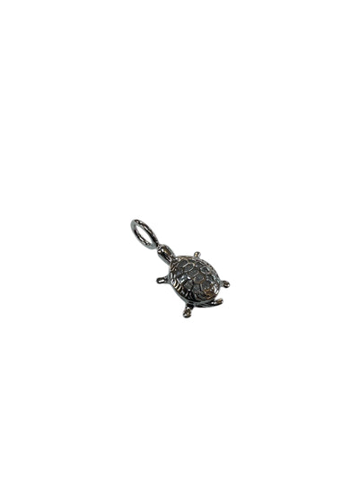 Tiny Turtle Charm-Charm,Charm Bar,Charms,Jewelry,Tiny Turtle,Tiny Turtle Charm-Silver-[option4]-[option5]-[option6]-Bella Bliss Boutique in Texas