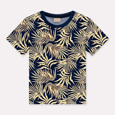 Tropical Navy Shirt-Bottoms, Children & Tweens, clothing, Infant to 6-3/6m-[option4]-[option5]-[option6]-Bella Bliss Boutique in Texas