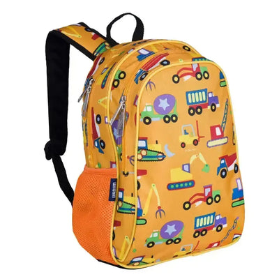 Under Construction 15" Backpack-15" Backpack,Back to School,Backpack,Backpacks,Children & Tweens,children's,children's Accessories,Infant to 6,purses & bags,Sale,Tween Accessories,Tweens 7-14,Under Construction-[option4]-[option5]-[option6]-Bella Bliss Boutique in Texas