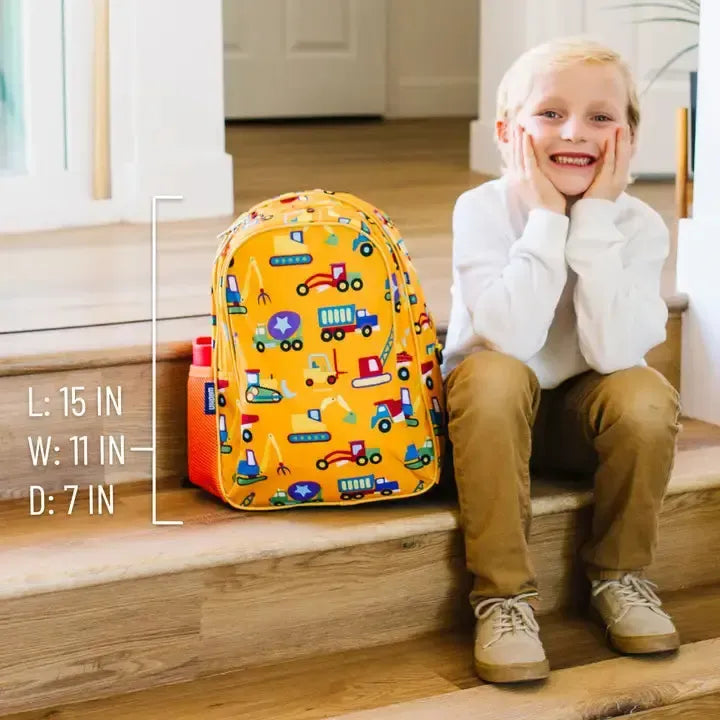 Under Construction 15" Backpack-15" Backpack,Back to School,Backpack,Backpacks,Children & Tweens,children's,children's Accessories,Infant to 6,purses & bags,Sale,Tween Accessories,Tweens 7-14,Under Construction-[option4]-[option5]-[option6]-Bella Bliss Boutique in Texas