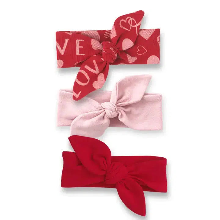 Valentine's Day Cotton Headband-Baby Headband, Bow Headband, Children & Tweens, children's, children's Accessories, Christmas, Headband, Infant to 6, Love, Pink, Red, Valentine's Day-[option4]-[option5]-[option6]-Bella Bliss Boutique in Texas