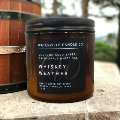 WVC Hand Poured Soy Candle-Candle,Candles,Christmas Scented,hand poured,Holiday Scented,Scented,slow burn,soy based,Waterville Candles-[option4]-[option5]-[option6]-Bella Bliss Boutique in Texas