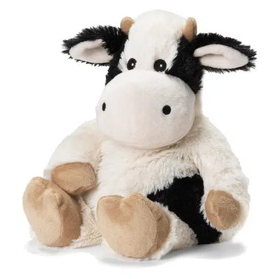 Warmies-Baby Gifts,Black & White Cow,Black Bear,Blonde Baby Girl,Cream Llama,Dragon,Flamingo,Fox,frog,Gifts,Gifts for Her,Giraffe,Golden Dog,Grey Elephant,Highland Cow,Horse,Husky,Kangaroo,Lavender,Lavender Scented,Lion,Long Neck Dinosaur,Marshmallow Bear,misc,Miscellaneous,Penguin,Pink Bunny,Pink Elephant,Pink Llama,Pink Penguin,Raccoon,Red Panda,Seal,Sloth,Starfish,Stuffed animal,Turtle,Unicorn,Warmies-Black & White Cow-[option4]-[option5]-[option6]-Bella Bliss Boutique in Texas