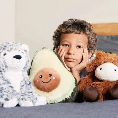 Warmies-Baby Gifts,Black & White Cow,Black Bear,Blonde Baby Girl,Cream Llama,Dragon,Flamingo,Fox,frog,Gifts,Gifts for Her,Giraffe,Golden Dog,Grey Elephant,Highland Cow,Horse,Husky,Kangaroo,Lavender,Lavender Scented,Lion,Long Neck Dinosaur,Marshmallow Bear,misc,Miscellaneous,Penguin,Pink Bunny,Pink Elephant,Pink Llama,Pink Penguin,Raccoon,Red Panda,Seal,Sloth,Starfish,Stuffed animal,Turtle,Unicorn,Warmies-[option4]-[option5]-[option6]-Bella Bliss Boutique in Texas