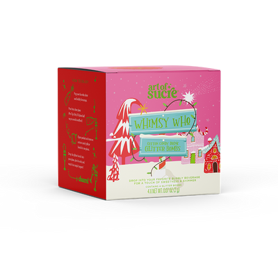 Whimsy Who Holiday Glitter Bomb Set-Bar Ware,Drink Mixes,edible glitter,gift,Gifts,Gifts for Her,Gifts for Him,glitter bomb,party-[option4]-[option5]-[option6]-Bella Bliss Boutique in Texas