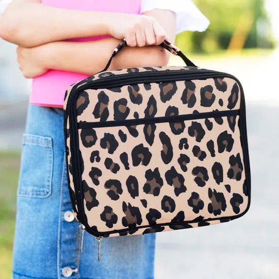 Wild Side Lunch Box-Animal Print, Back to School, Children & Tweens, Infant to 6, leopard, Leopard Print, Lunch Box, Lunch Boxes, Miscellaneous, Sale, Tween 7-14, Tweens 7-14-[option4]-[option5]-[option6]-Bella Bliss Boutique in Texas