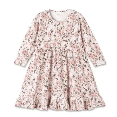 Wildflowers Bamboo Twirl Dress-Children & Tweens,children's,clothing,dress,dresses,Infant to 6,Twirl Dress,Wildflowers-[option4]-[option5]-[option6]-Bella Bliss Boutique in Texas