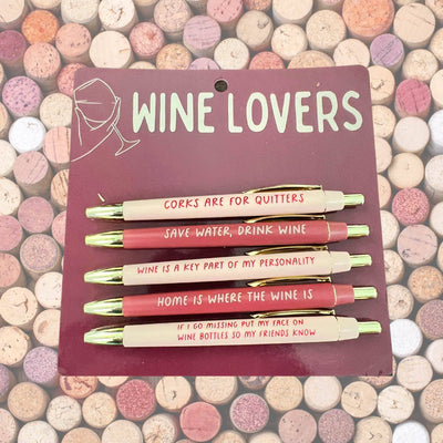Wine Lovers Pen Set-gift,Gift Sets,Gifts,Gifts for Her,pen,Stocking Stuffer,Teacher Gifts,Wine-[option4]-[option5]-[option6]-Bella Bliss Boutique in Texas