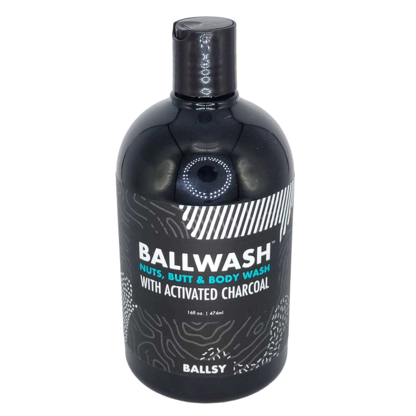 XL Charcoal Ballwash-Activated Charcoal, Ballwash, Body Wash, Gifts, Gifts for Him, Men's, Miscellaneous-[option4]-[option5]-[option6]-Bella Bliss Boutique in Texas