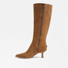 Yulila Knee High Suede Boot-boots,Kitten Heel,Knee High Boot,Pointed Toe,Shoes,Spiced Nutmeg,Spiced Nutmeg Suede,Suede,Women,women&