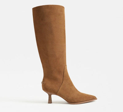 Yulila Knee High Suede Boot-boots,Kitten Heel,Knee High Boot,Pointed Toe,Shoes,Spiced Nutmeg,Spiced Nutmeg Suede,Suede,Women,women's,Yulia,Zipper Closure-[option4]-[option5]-[option6]-Bella Bliss Boutique in Texas